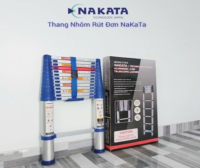 Thang Nhôm Rút Đơn NAKATA TYB613 - 4m1