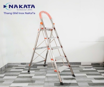 Thang ghế INOX 5 bậc NAKATA VN-105B
