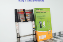Thang INOX rút đơn NAKITA TM150 - 5.0m