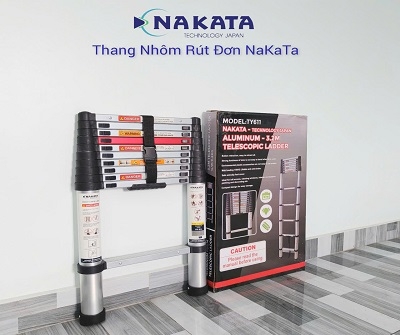 Thang nhôm rút đơn NAKATA TY 611-3.2m