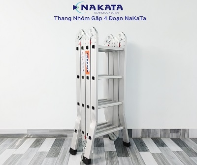 Thang nhôm 4 khúc NAKATA VN 404-4.7m
