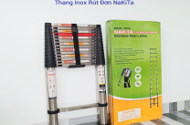 Thang INOX rút đơn NAKITA TM158 - 5.8m