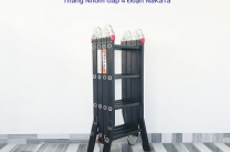 Bản cao cấp - Thang nhôm 4 khúc NAKATA VN04C - 4.7m