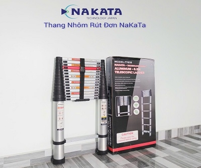 Thang nhôm rút đơn NAKATA TY618-6.3m