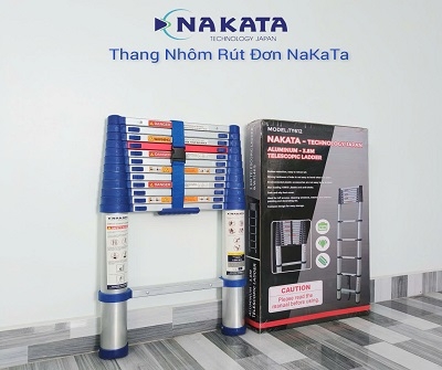 Thang Nhôm Rút Đơn NAKATA TYB612 - 3m8